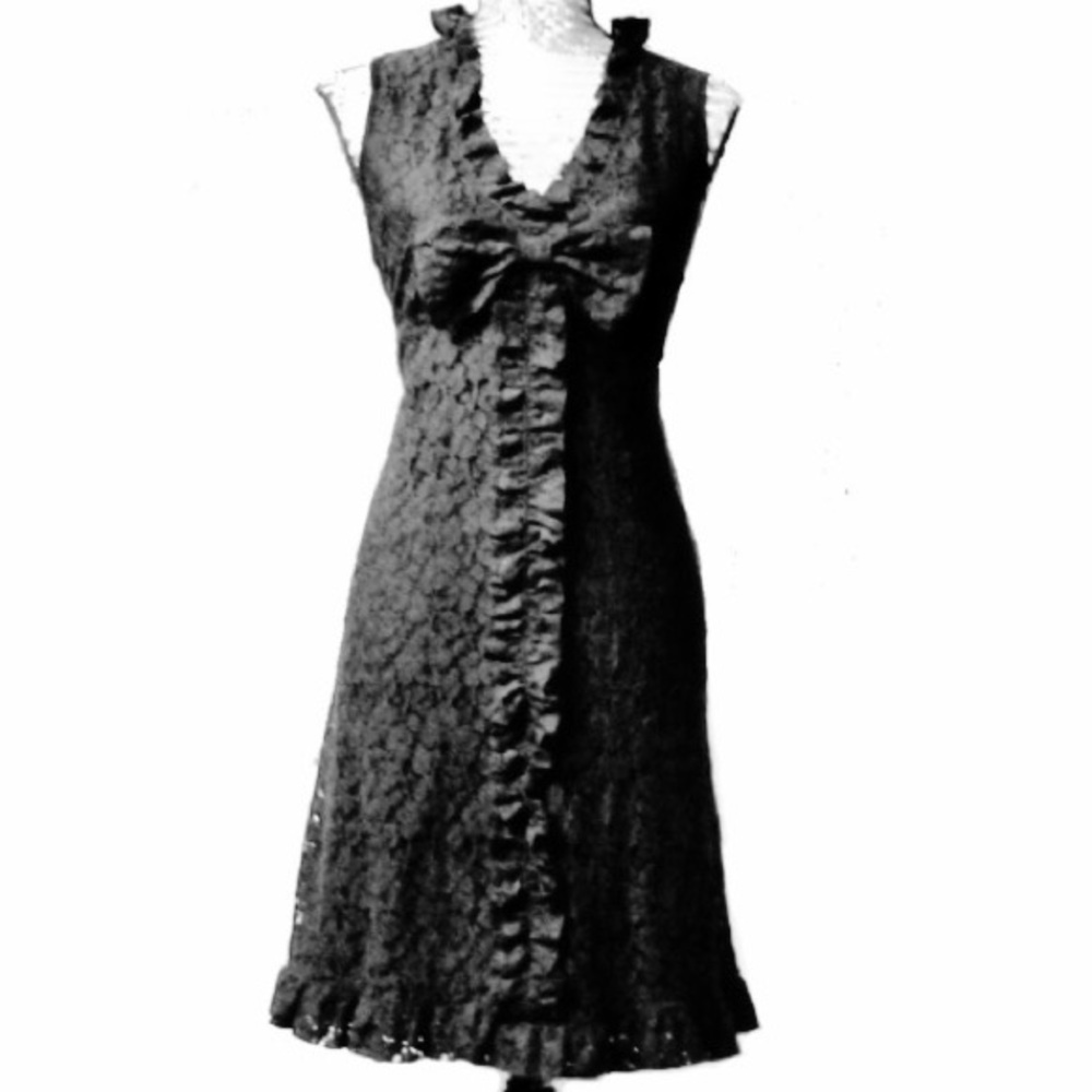 NWT INC International Concepts Black Lace Dress